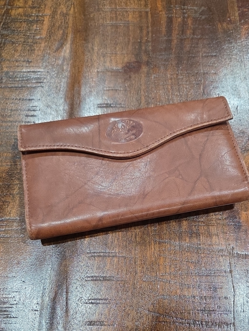 Vintage Buxton Wallet With Kiss Lock